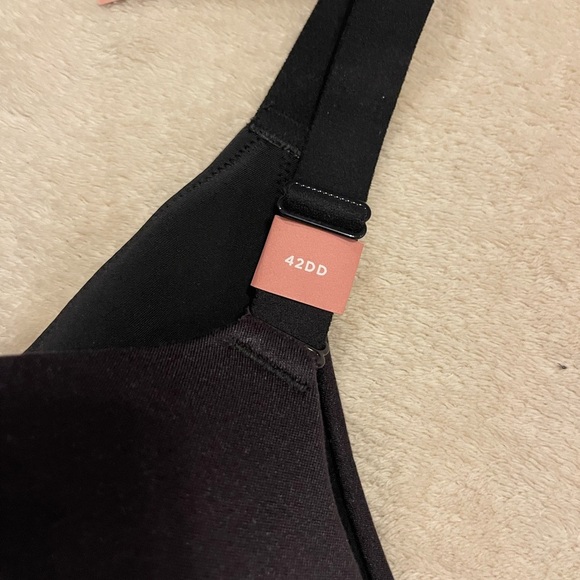 Cacique nwt modern boost plunge black bra - Picture 8 of 10